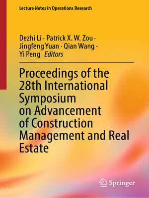 cover image of Proceedings of the 28th International Symposium on Advancement of Construction Management and Real Estate